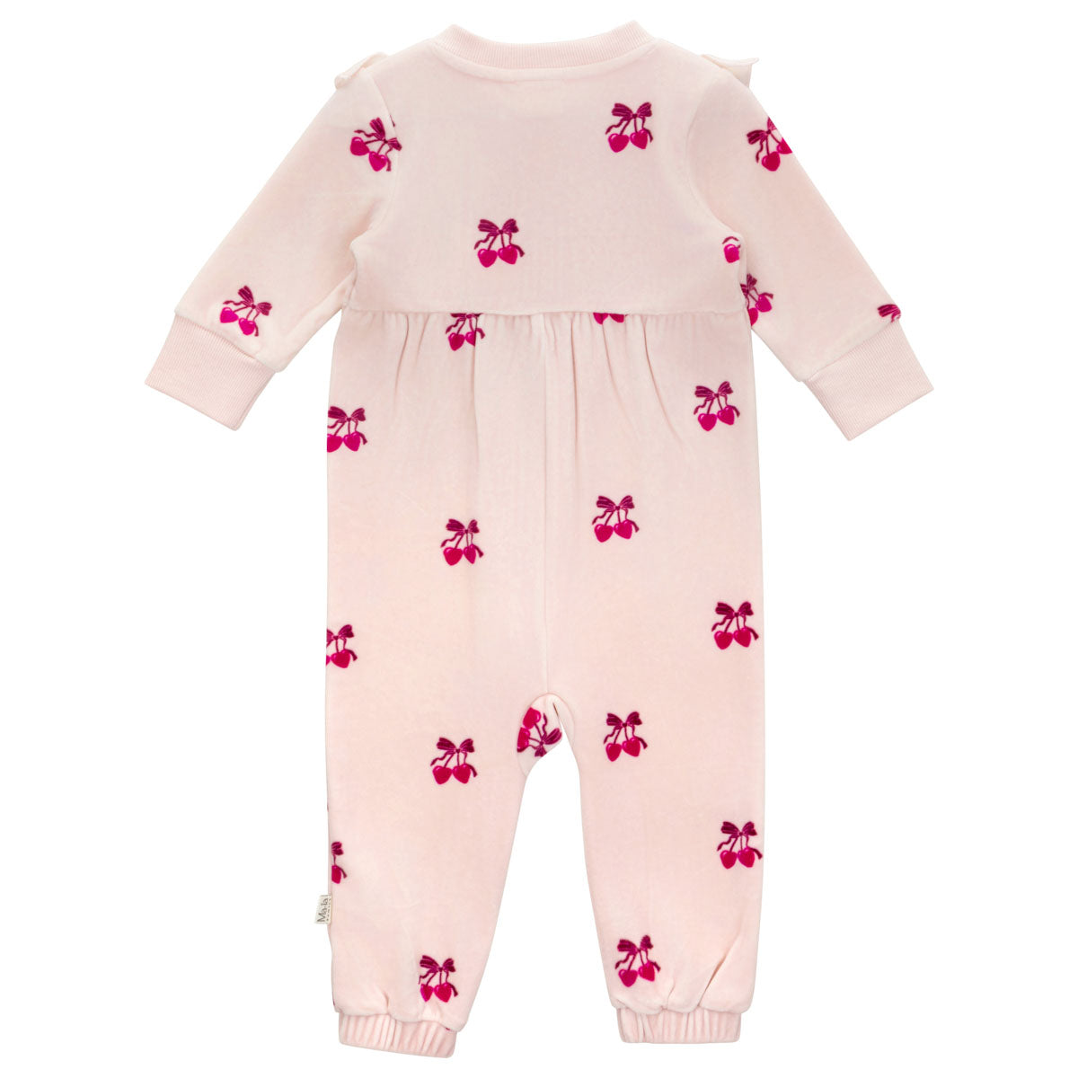 Morelli velour overalls, rose
