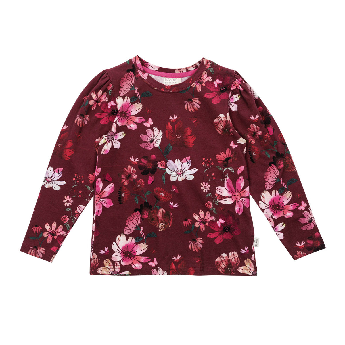 Winter Garden shirt, dark red
