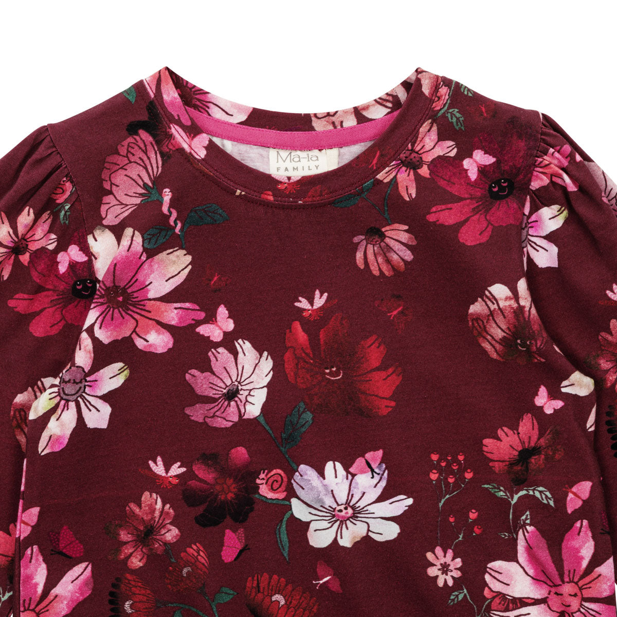Winter Garden shirt, dark red