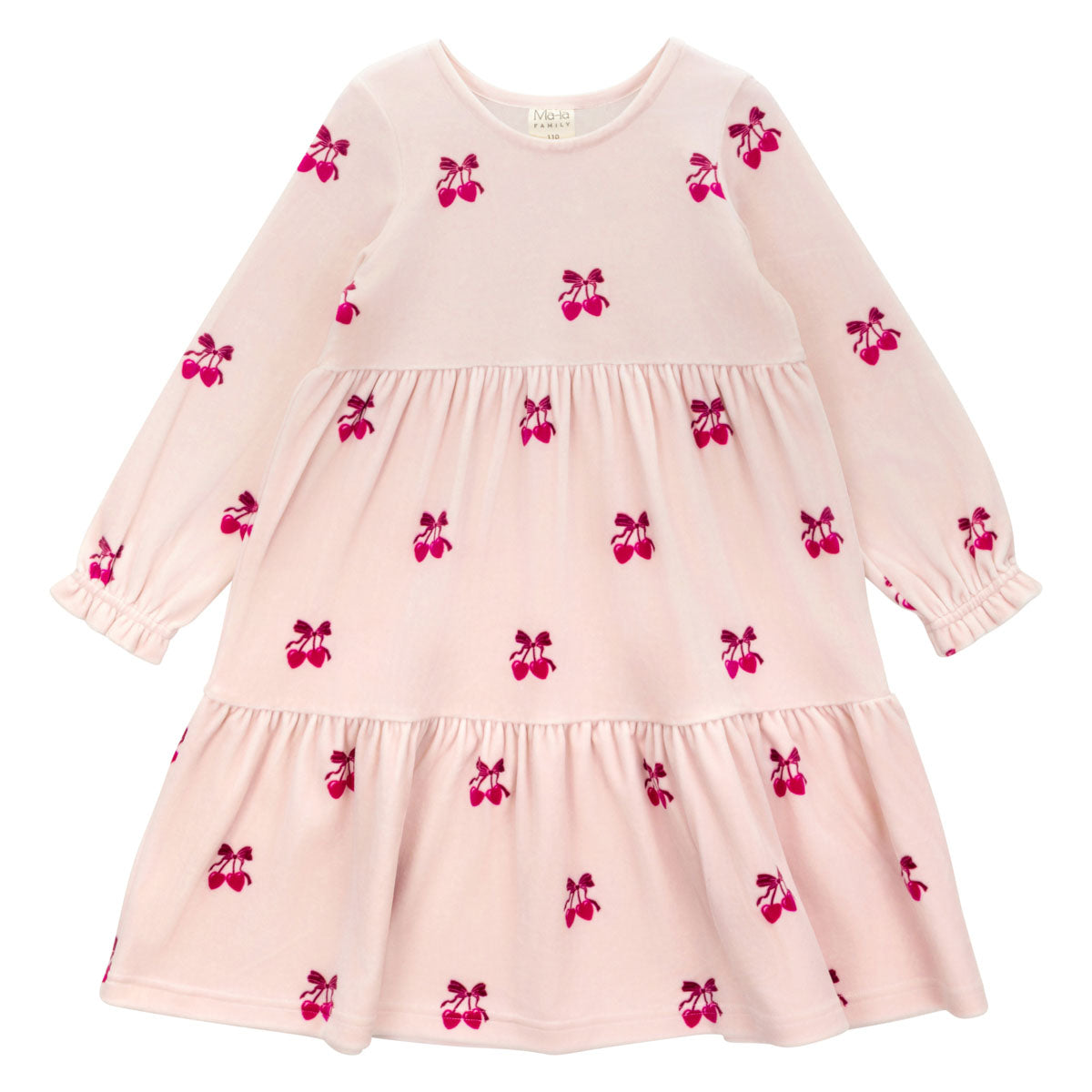 Morelli velour dress, rose