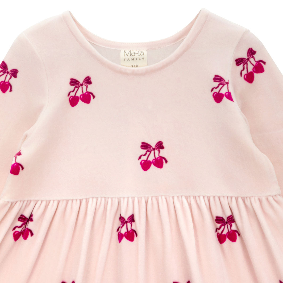 Morelli velour dress, rose