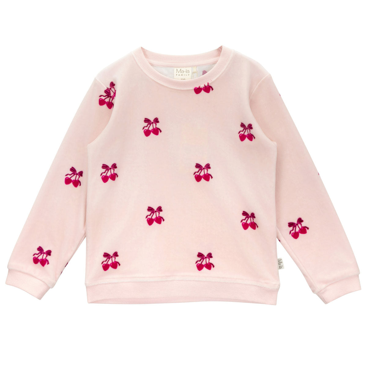 Morelli velour shirt, rose