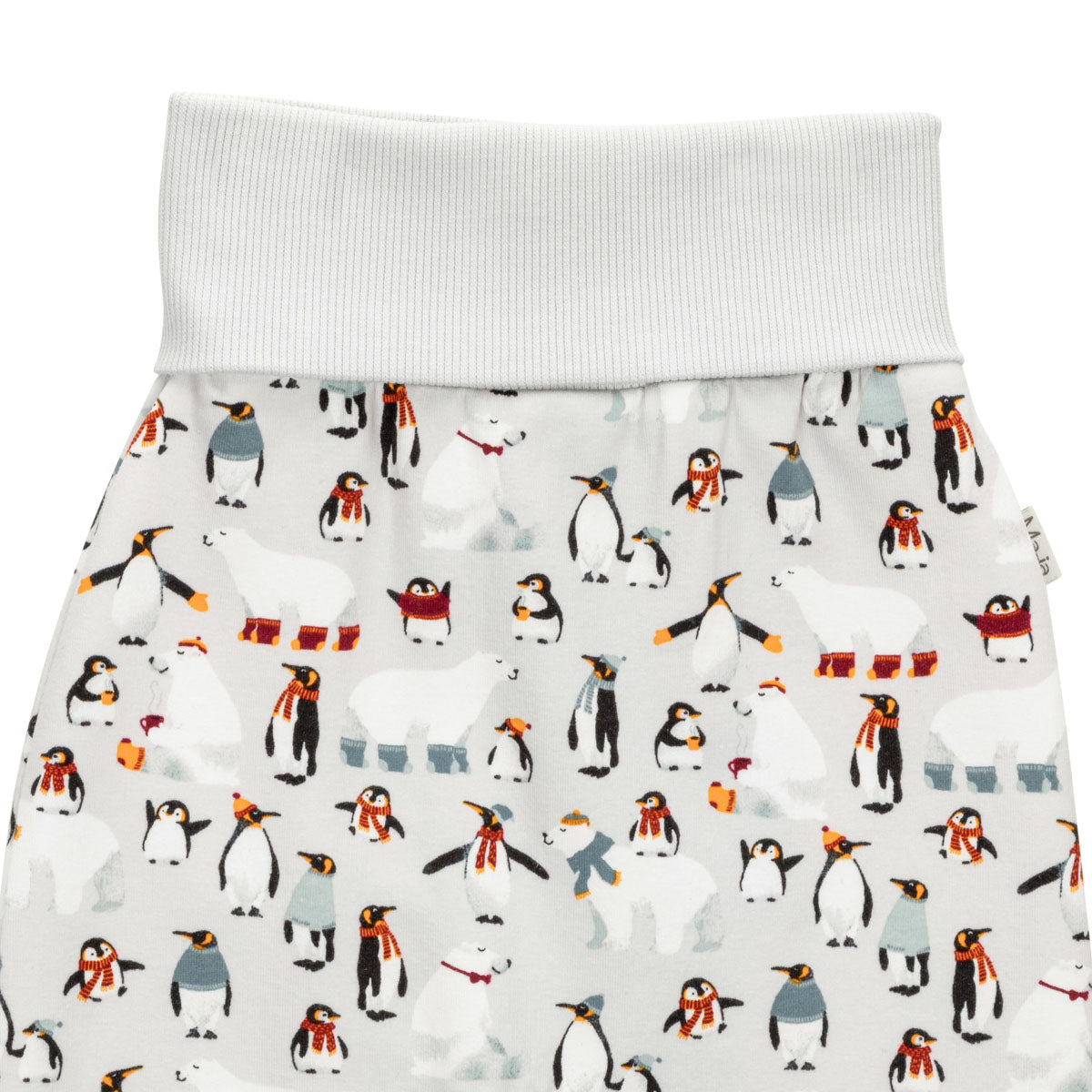 Winter friends baby trousers, grey