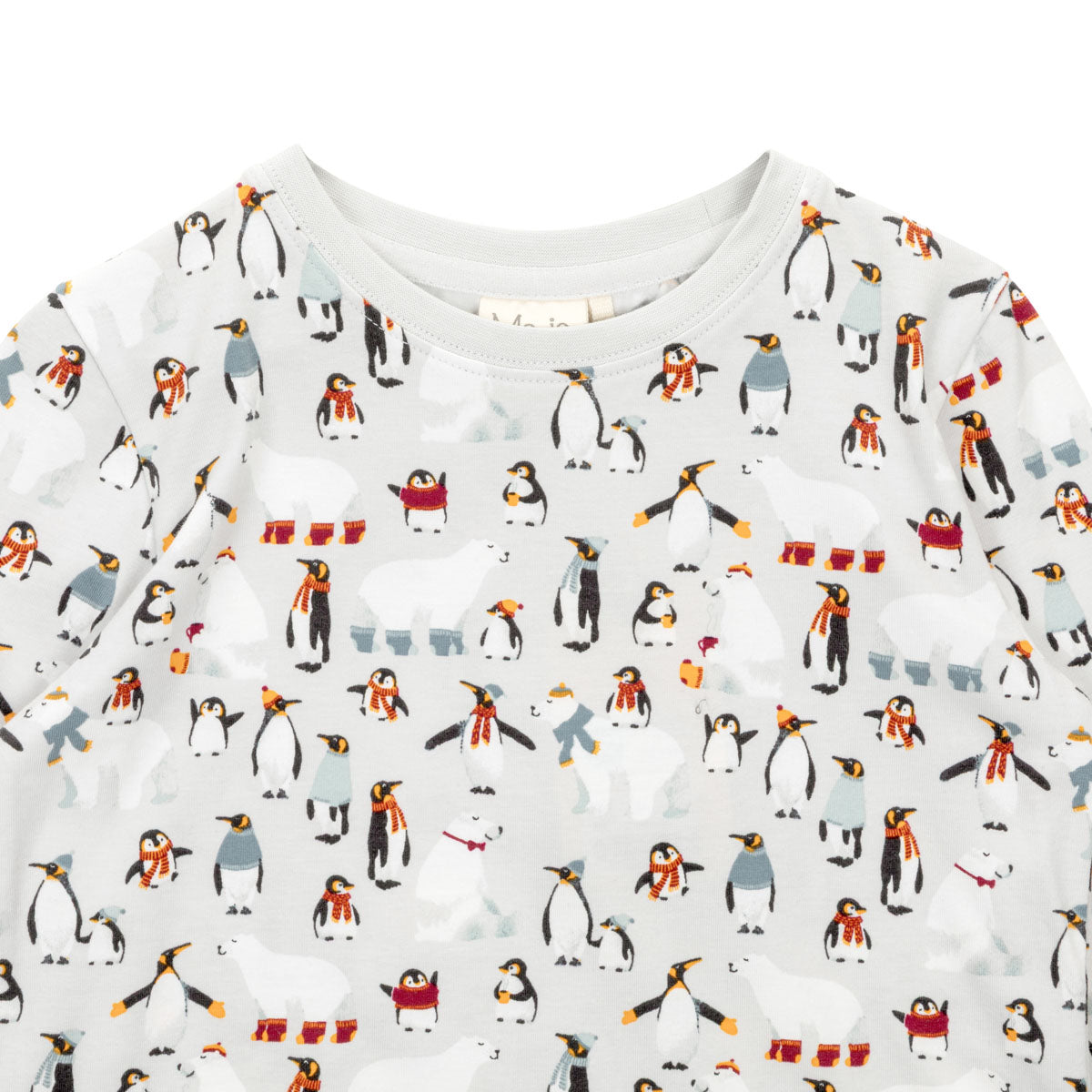 Winter friends shirt, grey