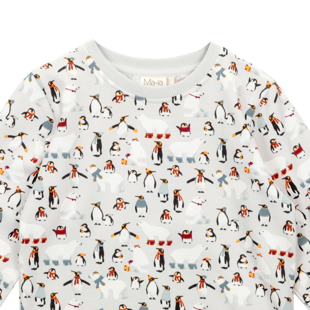 Winter friends college shirt, grey