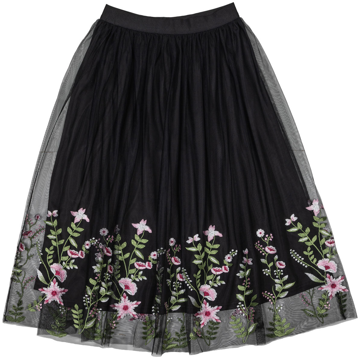 Annette tulle skirt, black