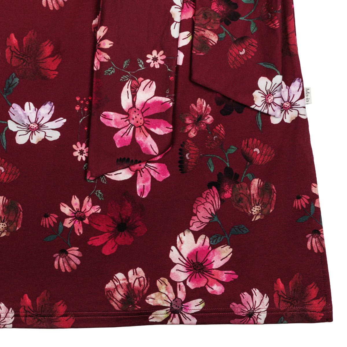 Katarina dress, Winter Garden, dark red