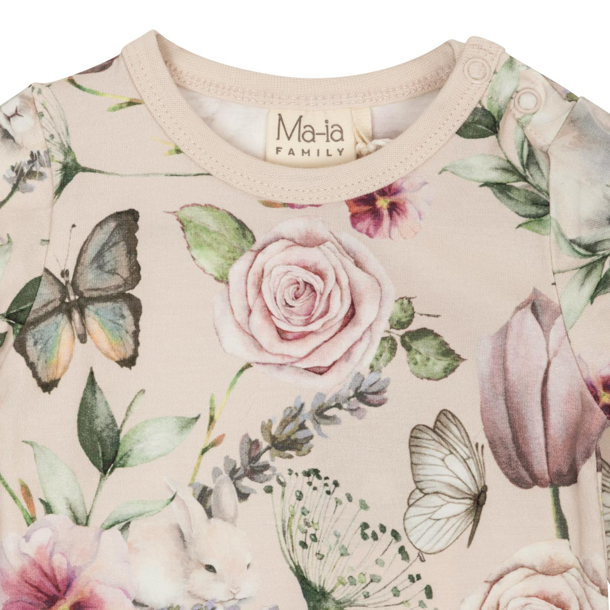 Violet bodysuit, beige