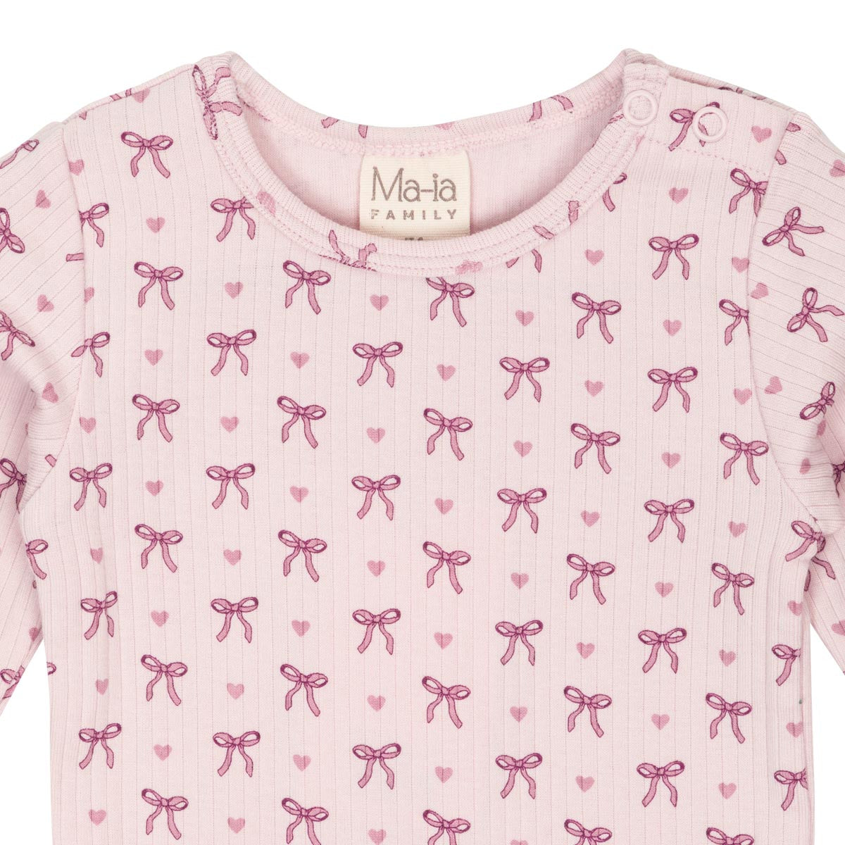 Bowsome bodysuit, rose