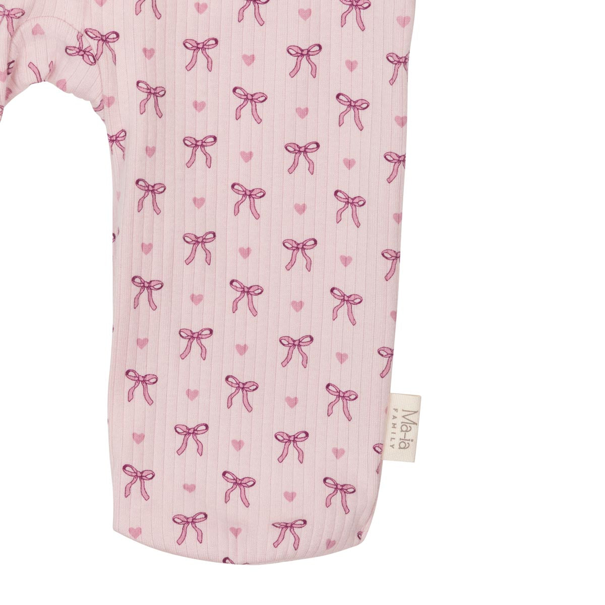 Bowsome baby overalls, rose