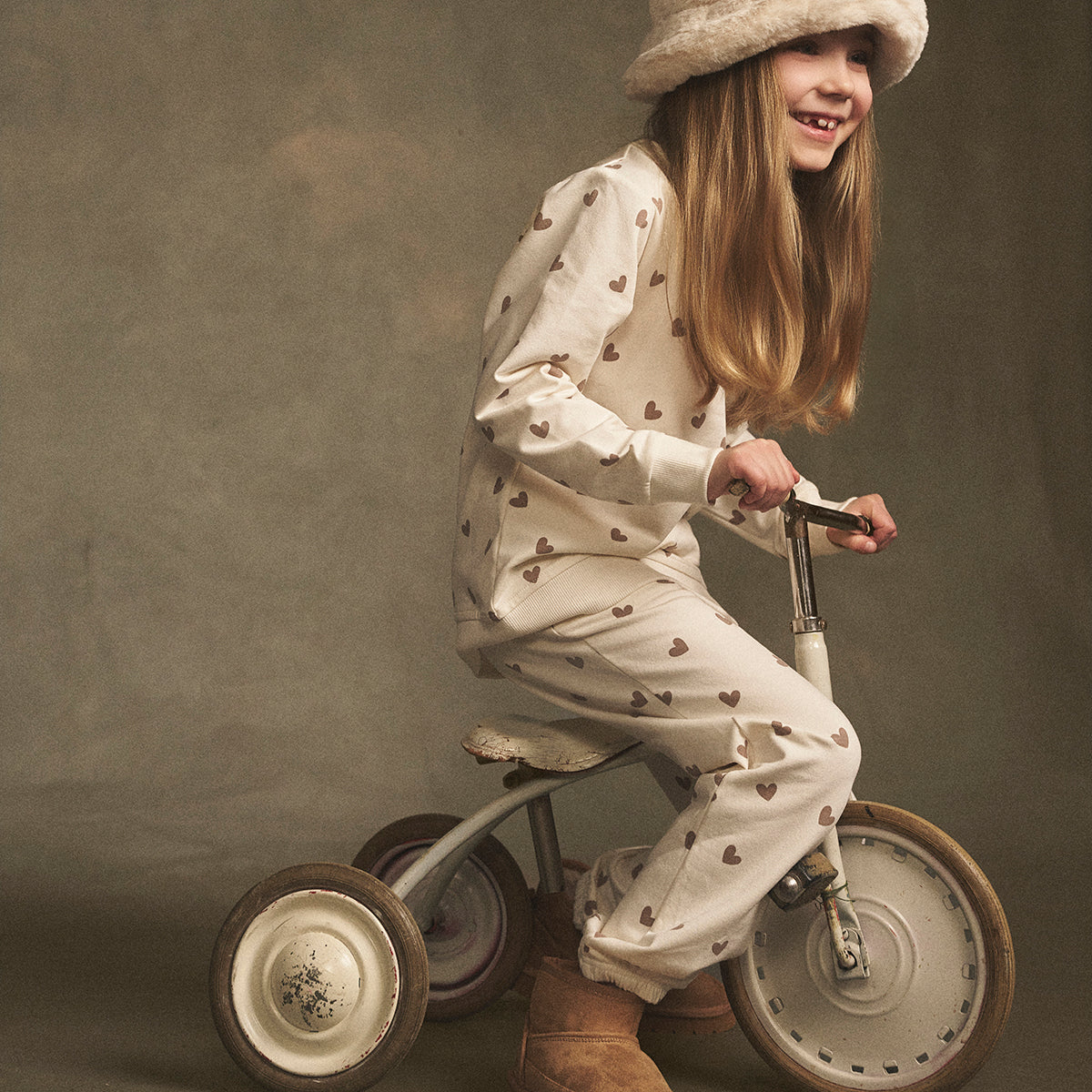 Lilibel college shirt, natural white