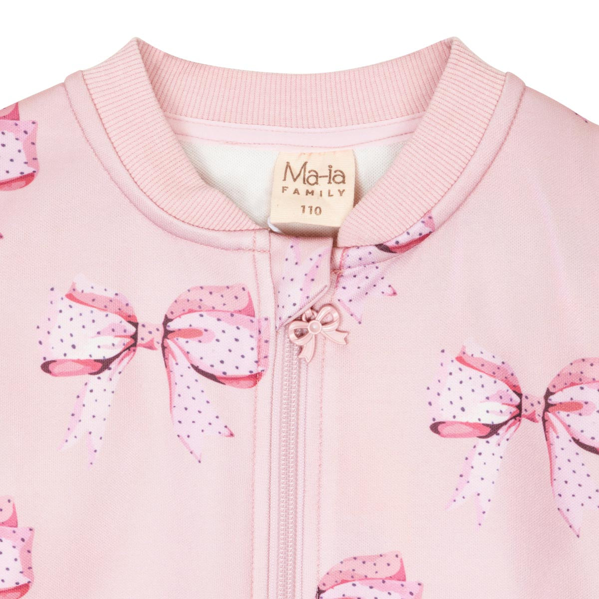 Rosette track jacket, rose