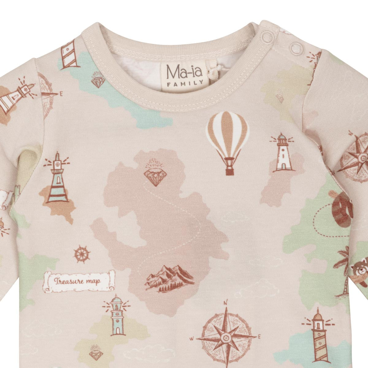 Route bodysuit, beige