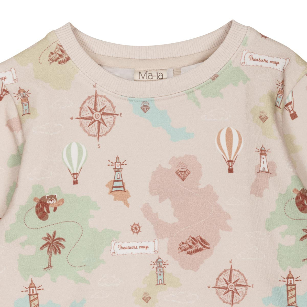 Route college shirt, beige