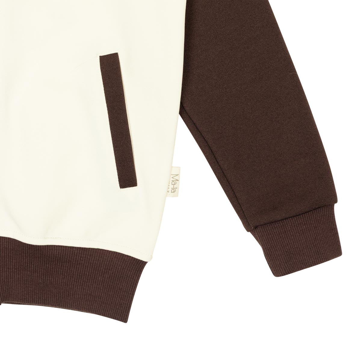 Explore track jacket, dark brown