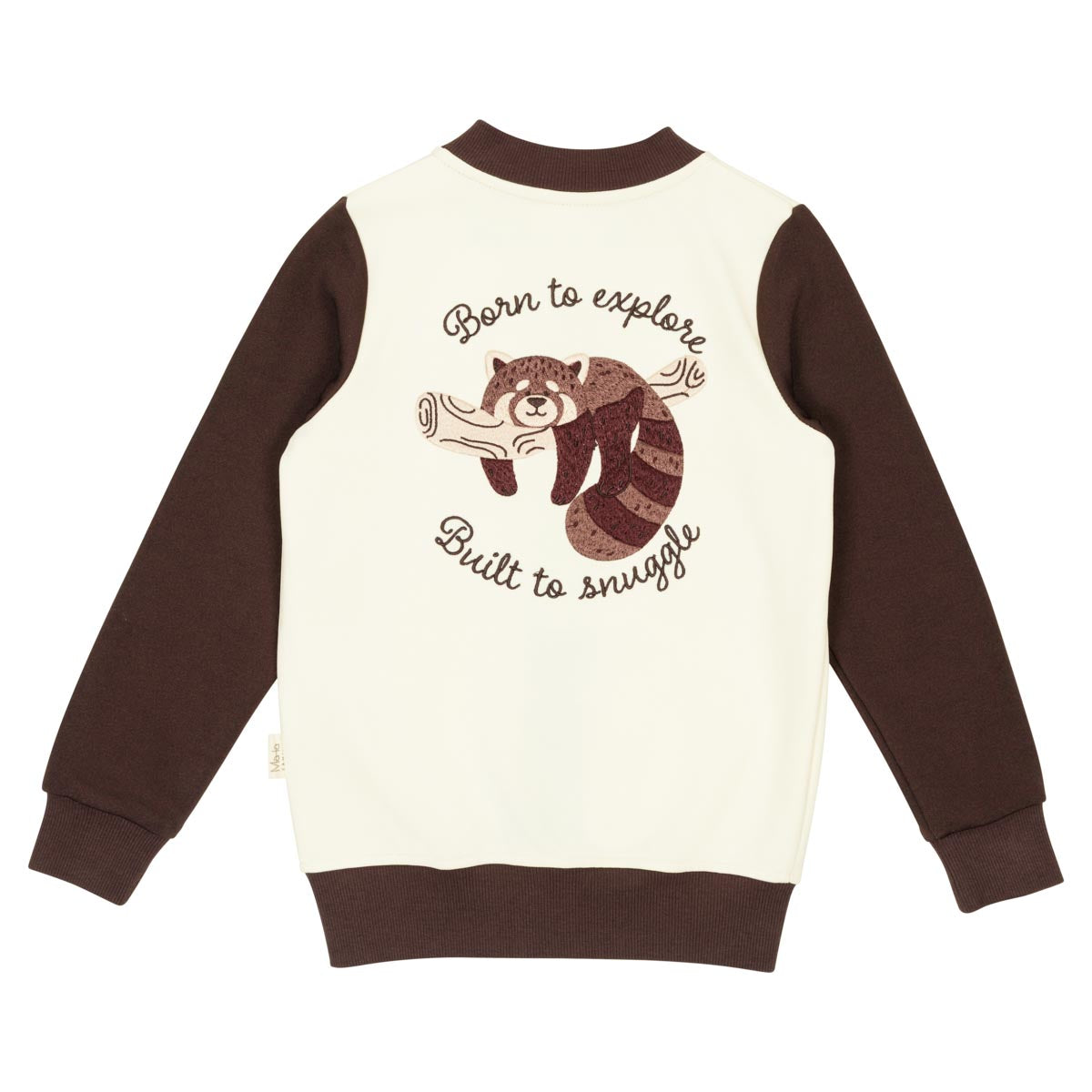 Explore track jacket, dark brown