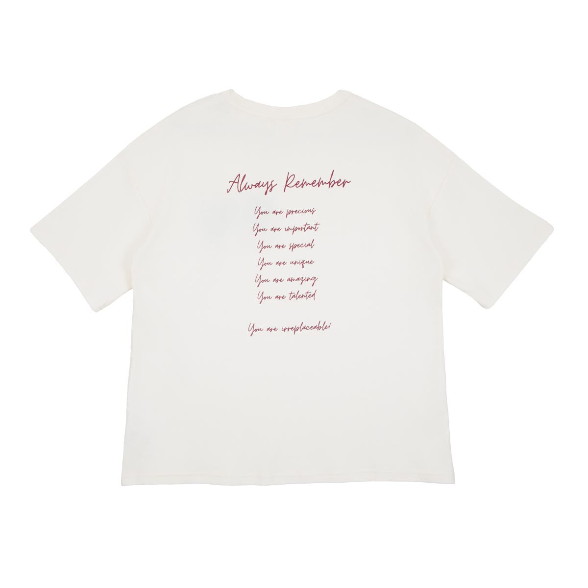 Serena t-shirt, precious, natural white