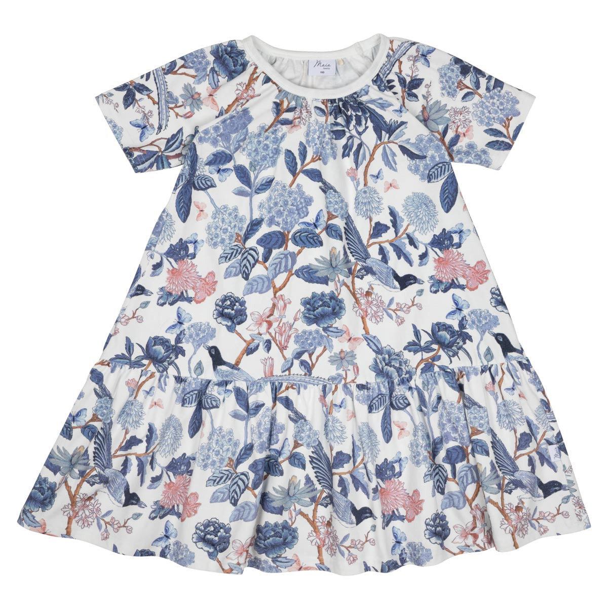 Bluebird dress, natural white