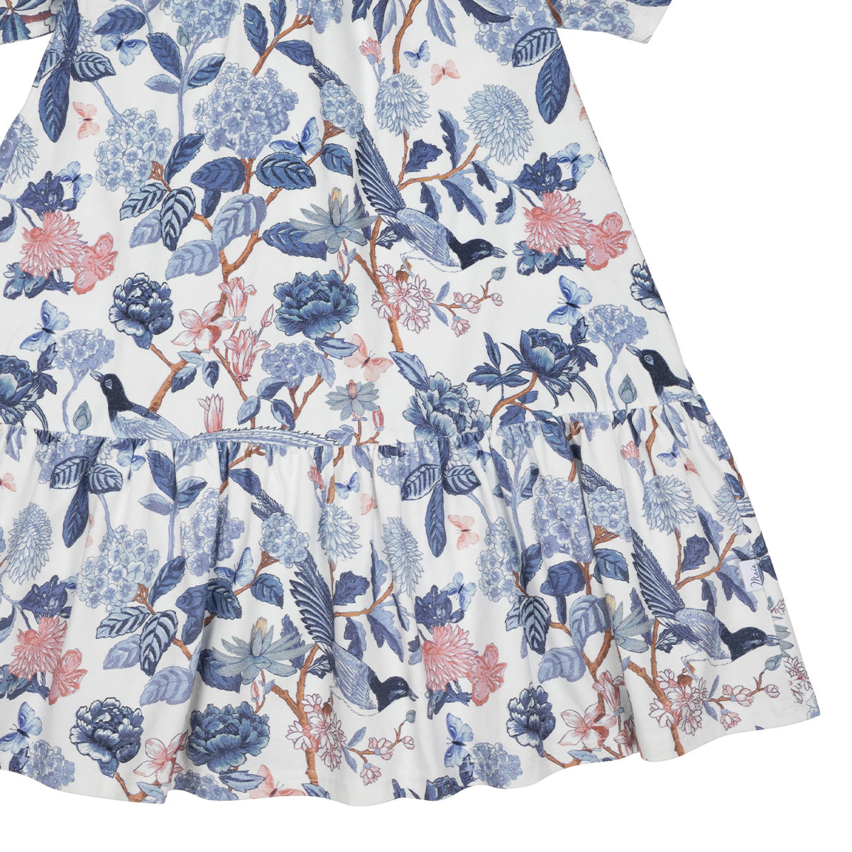 Bluebird dress, natural white