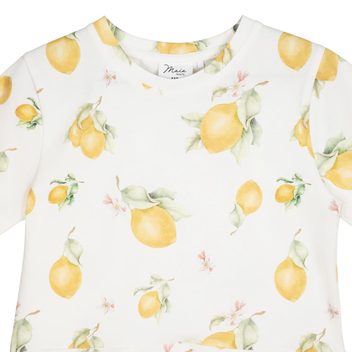 Lemon dress, natural white