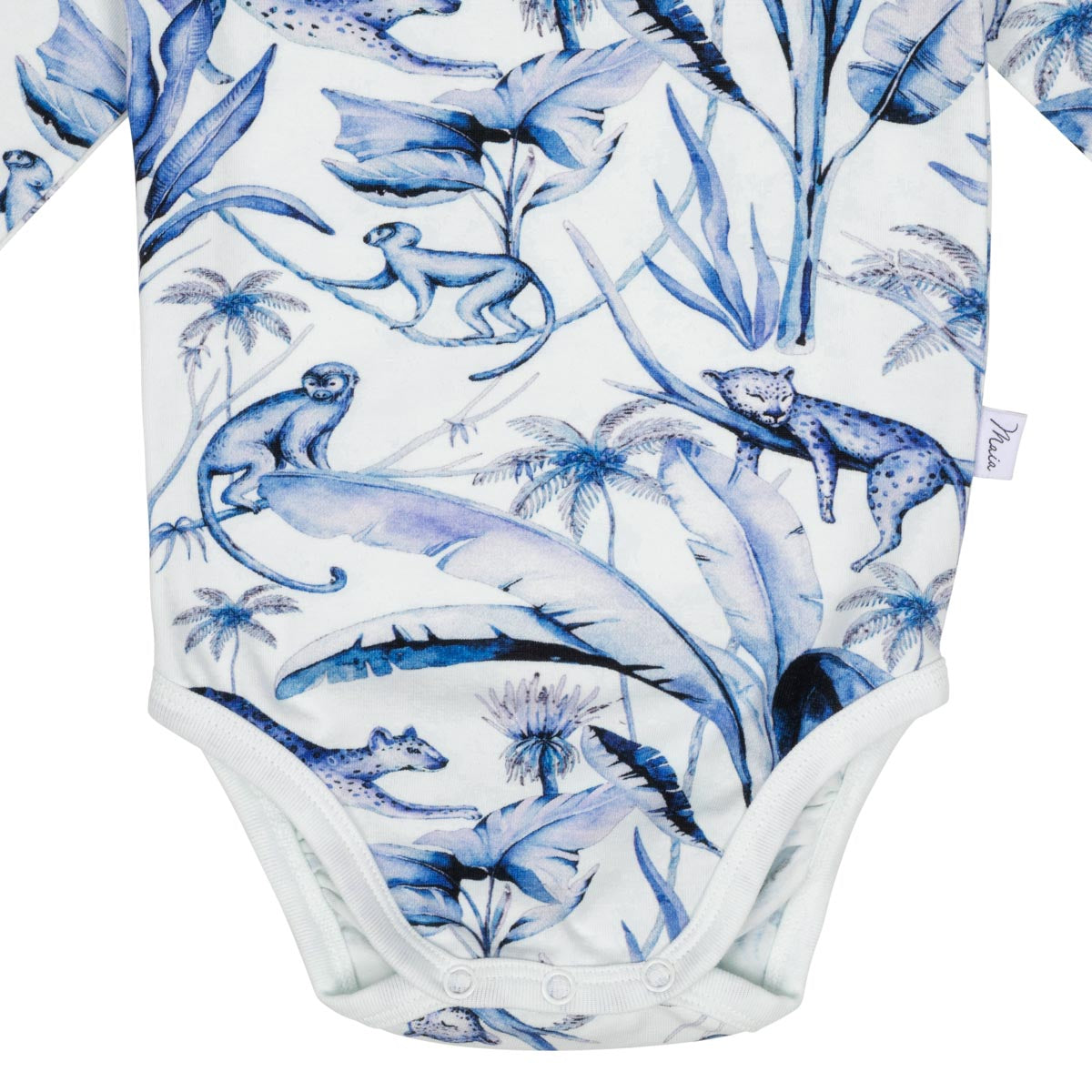 Rainforest bodysuit, natural white