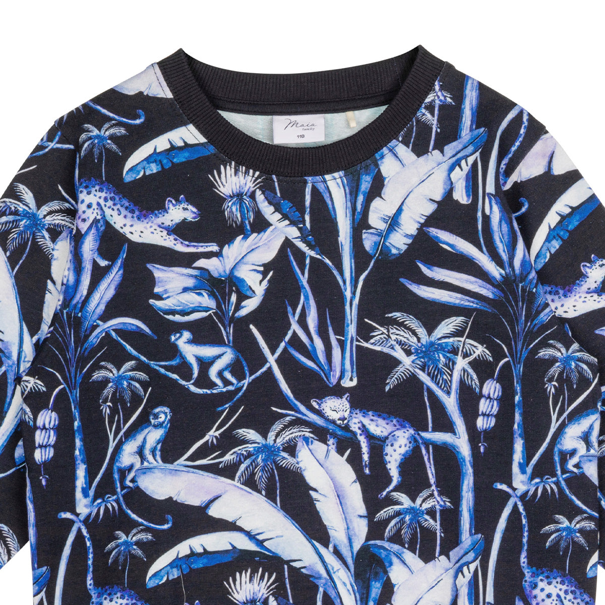 Rainforest sweatshirt, dark blue