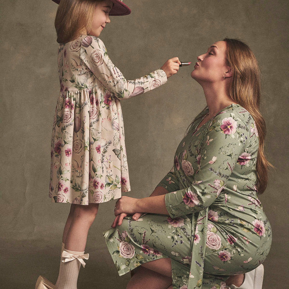 Katarina dress, Violet, green