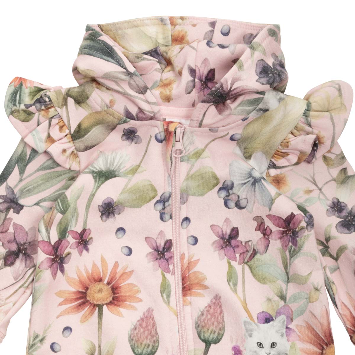 Catmint baby overall, pink