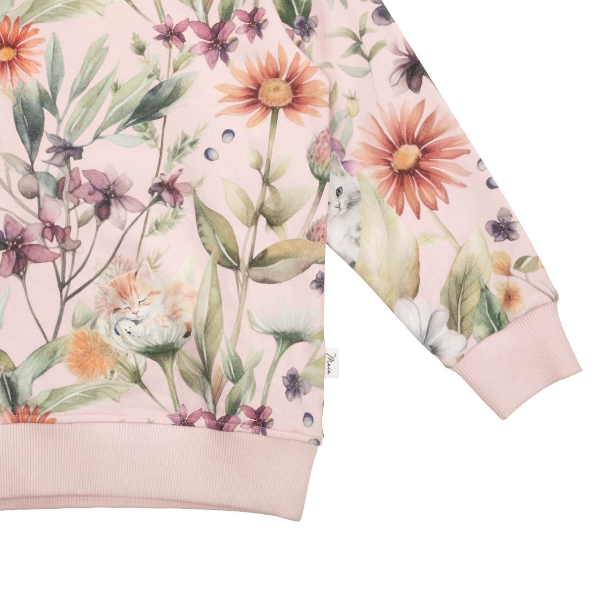 Catmint sweatshirt, pink