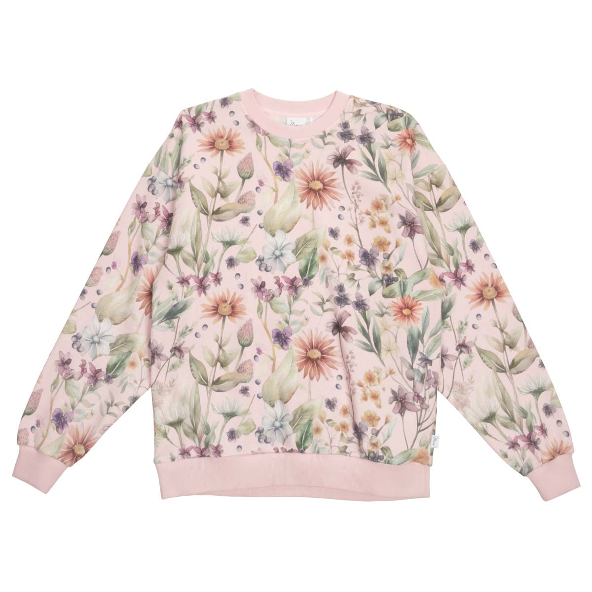 Jade sweatshirt Catmint, for adults, pink