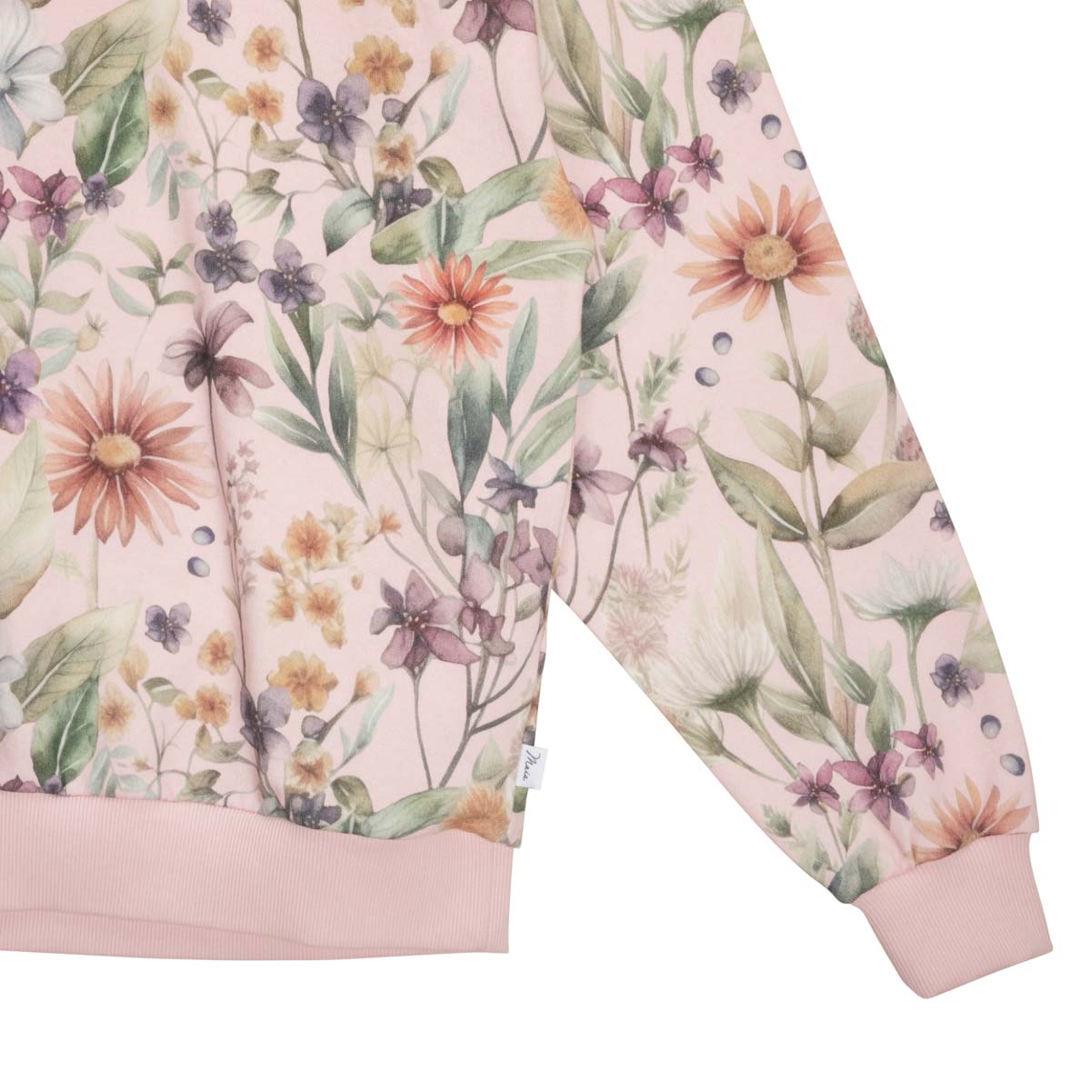 Jade sweatshirt Catmint, for adults, pink