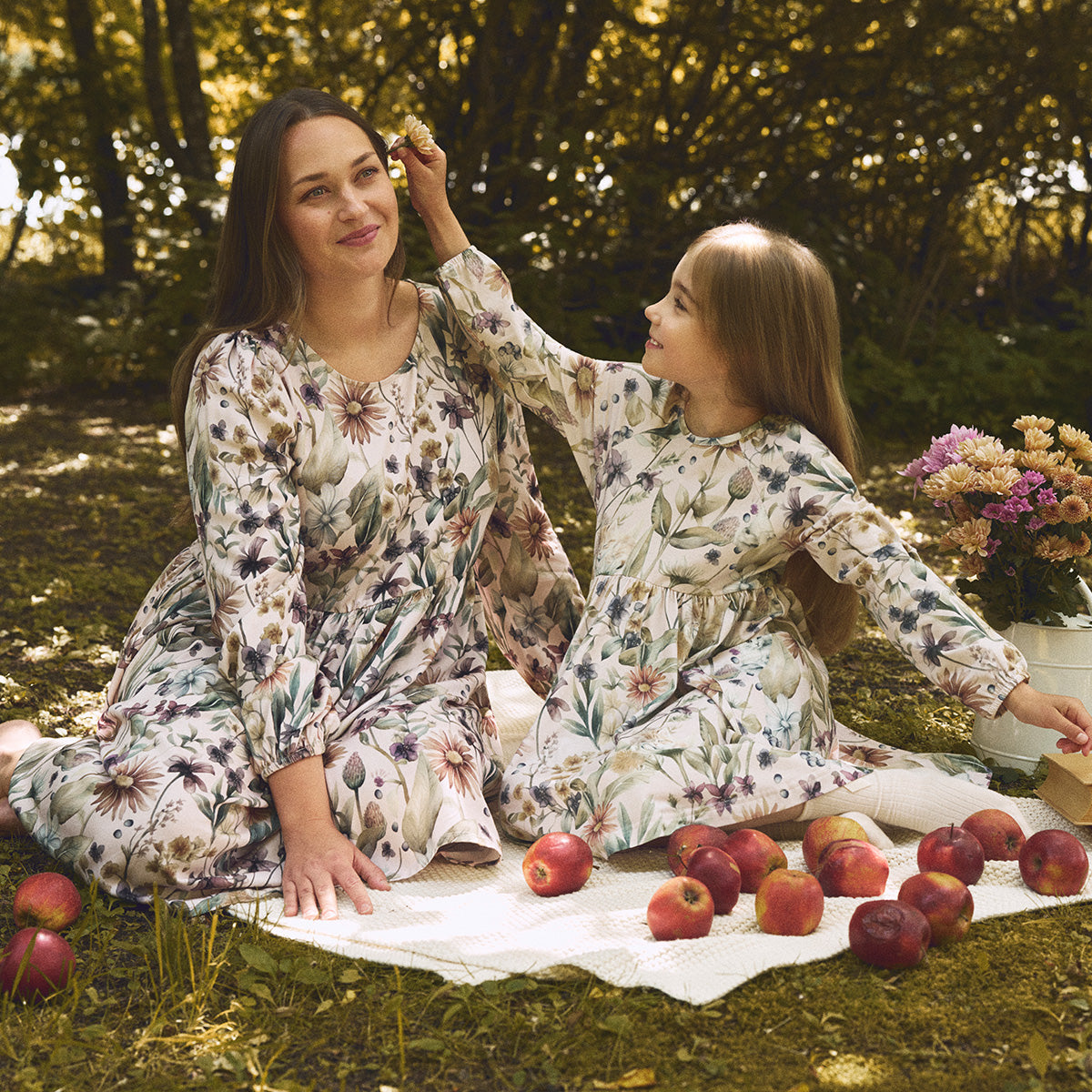 Iiris dress, Catmint, pink