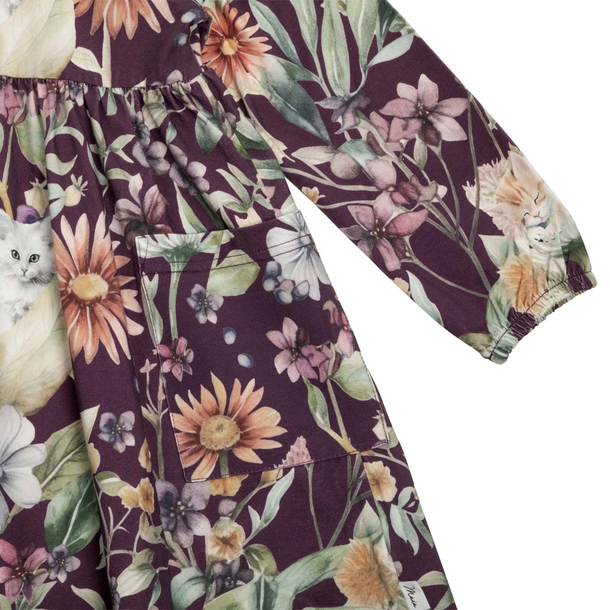 Catmint pocket dress, purple