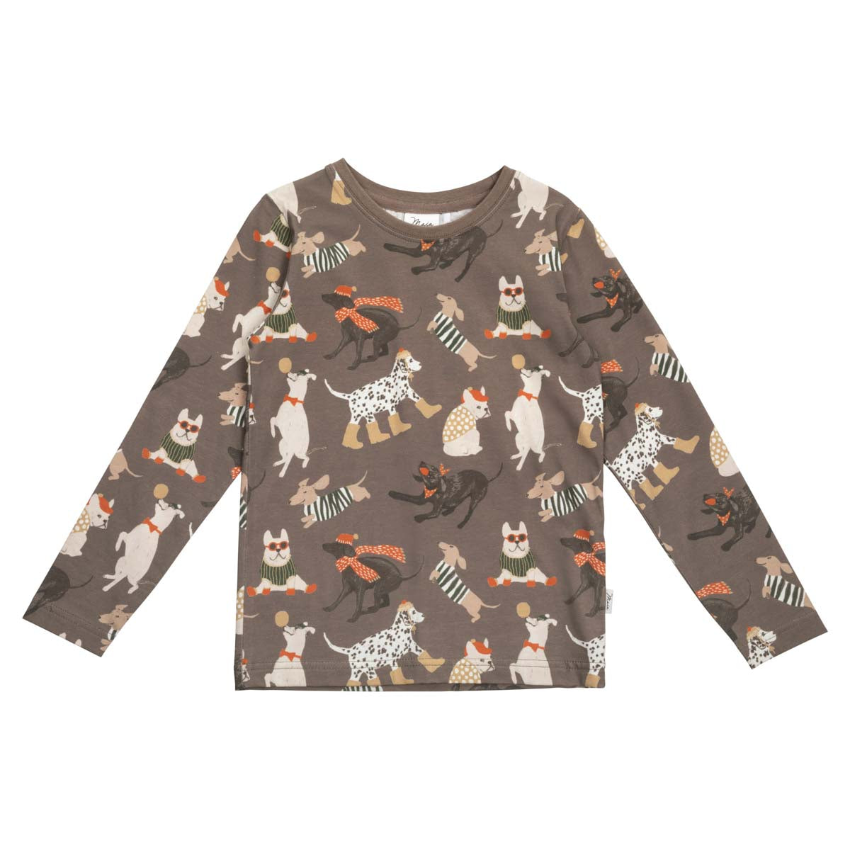 Dogs shirt, brown