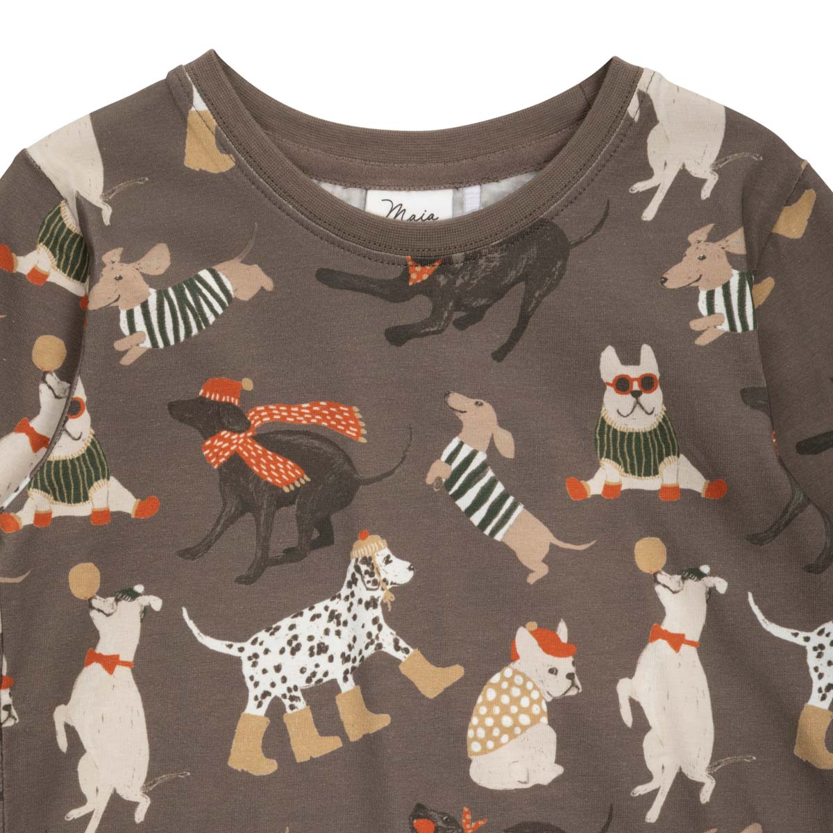 Dogs shirt, brown