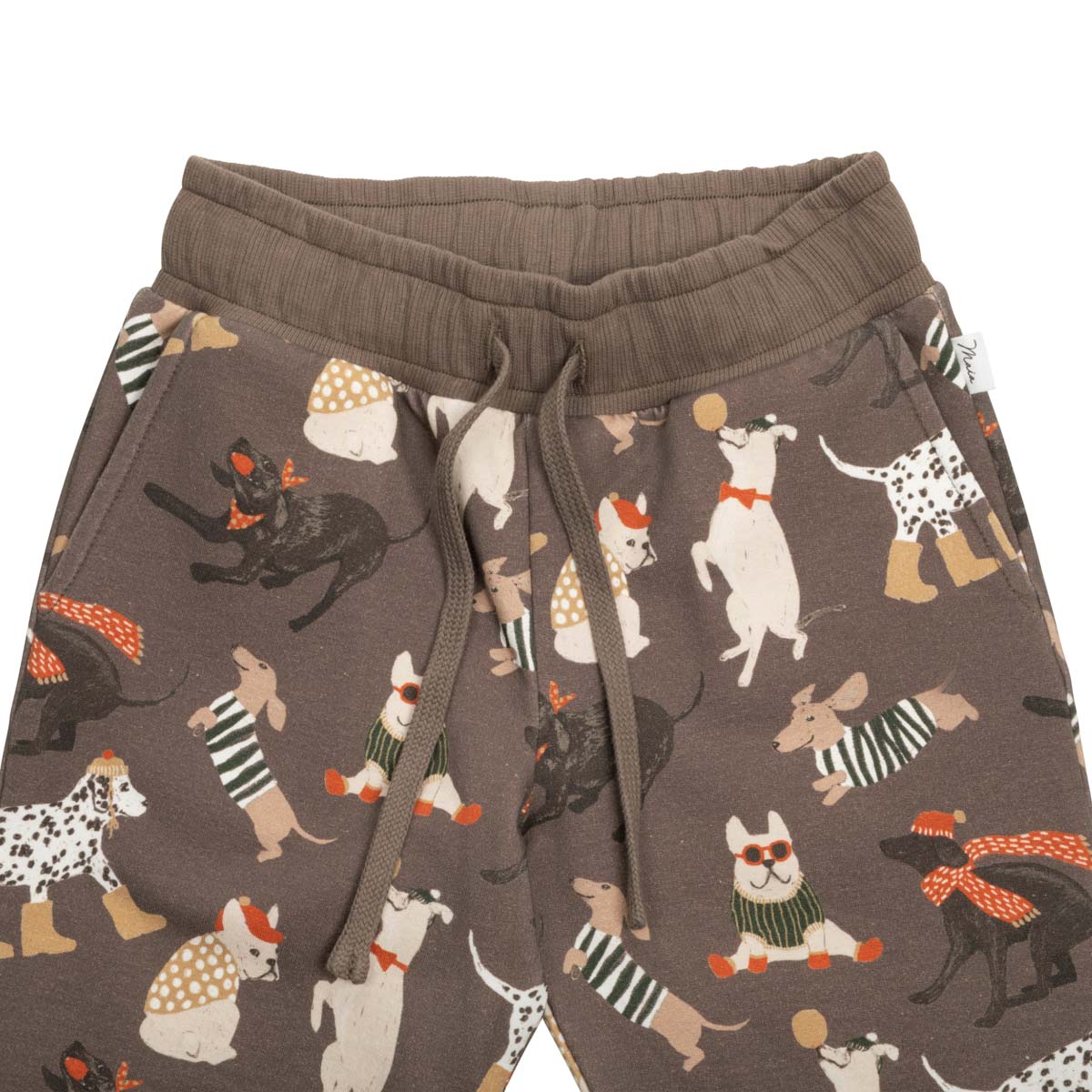 Dogs sweatpants, brown