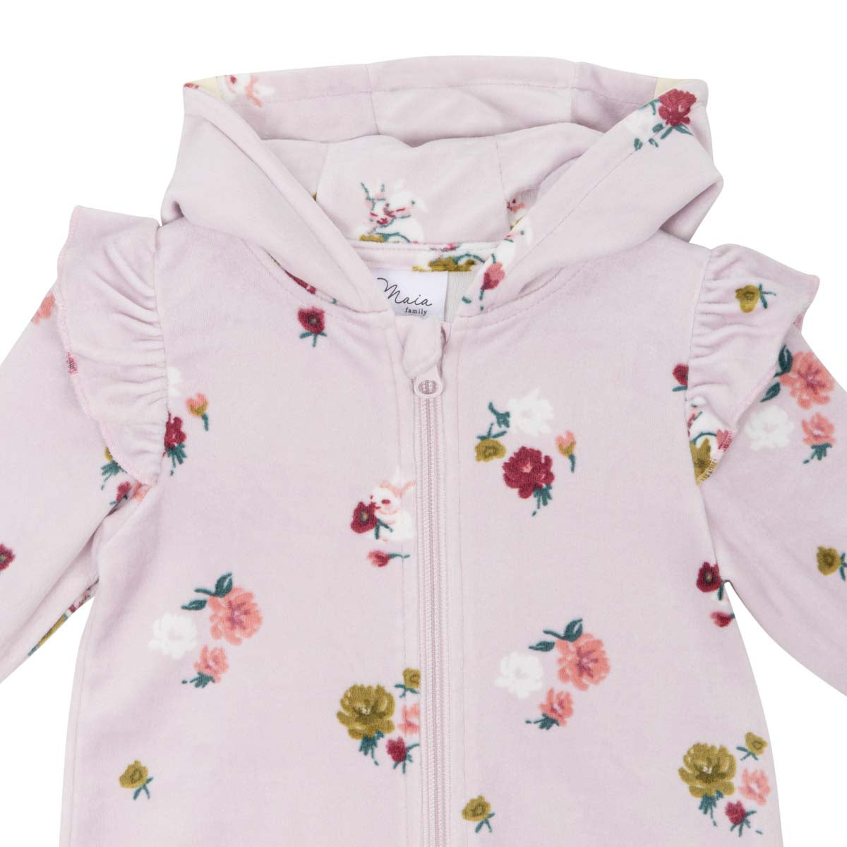 Nocturne baby overall, rose