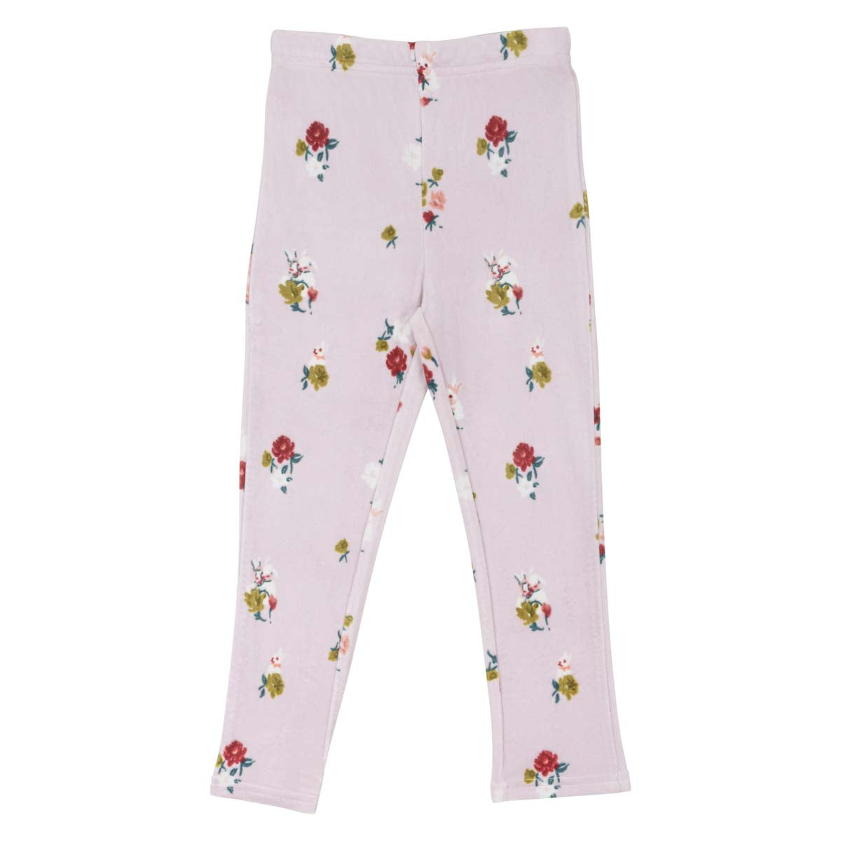 Nocturne velour leggings, rose