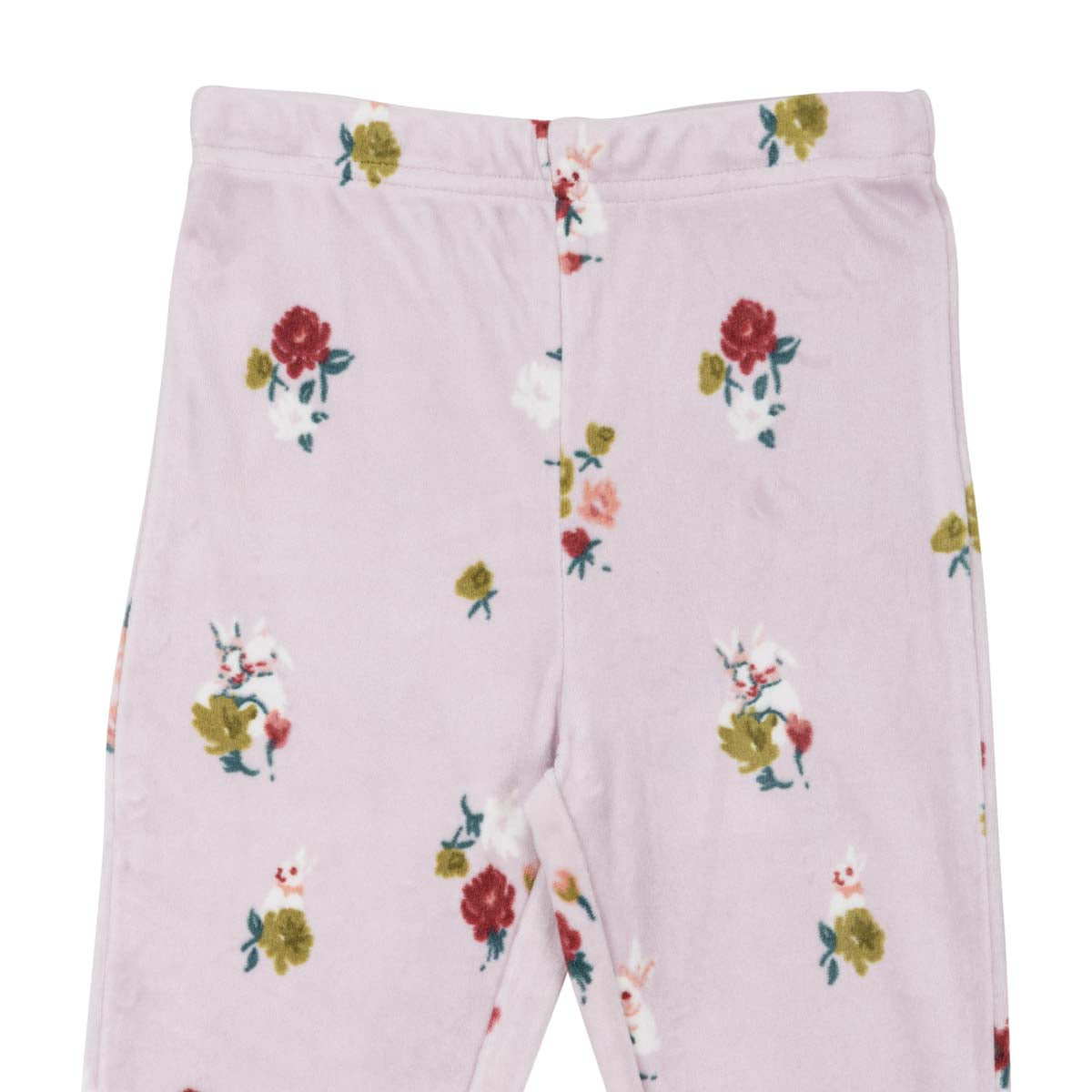Nocturne velour leggings, rose