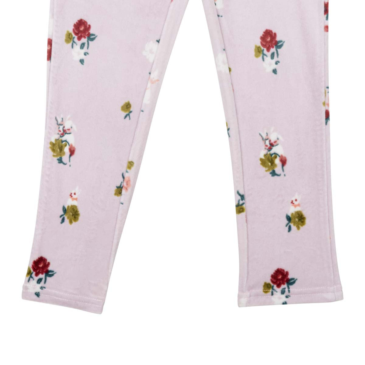 Nocturne velour leggings, rose