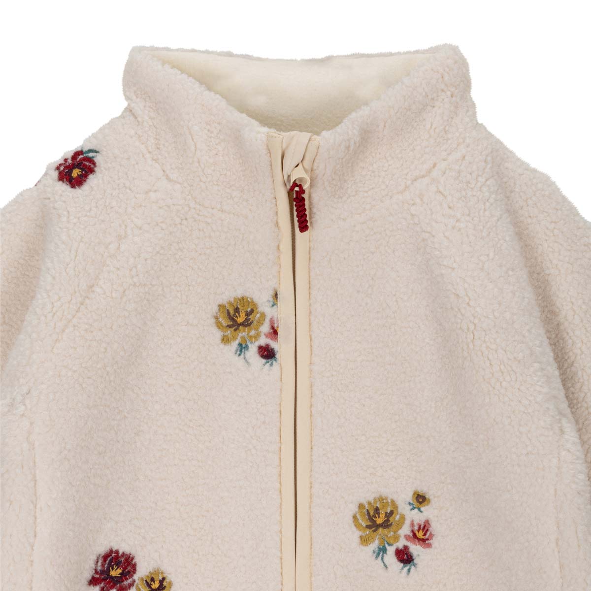 Nocturne teddy jacket, natural white