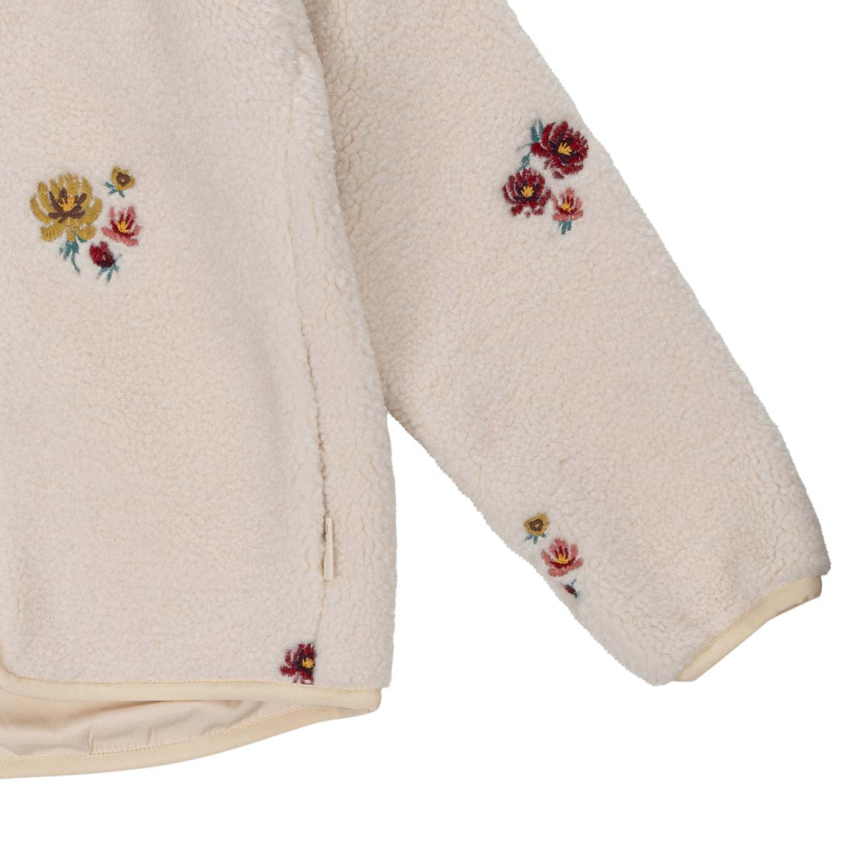 Nocturne teddy jacket, natural white