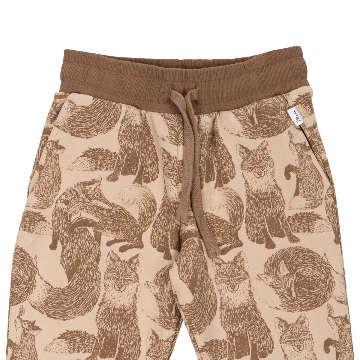 Foxes sweatpants, beige