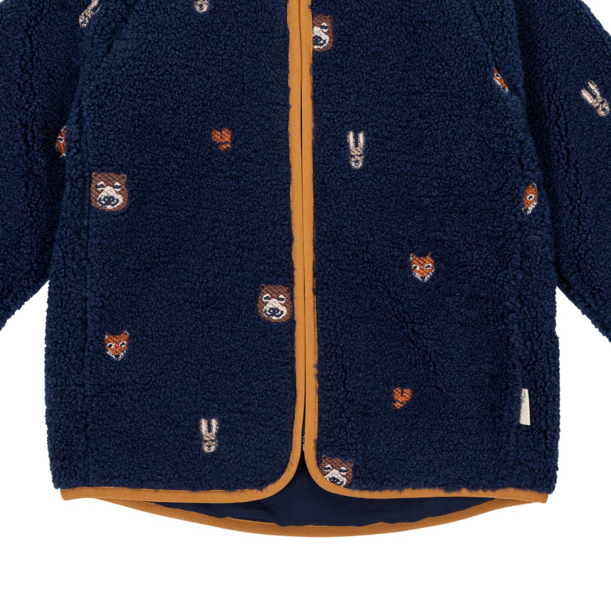 Rascals teddy jacket, dark blue