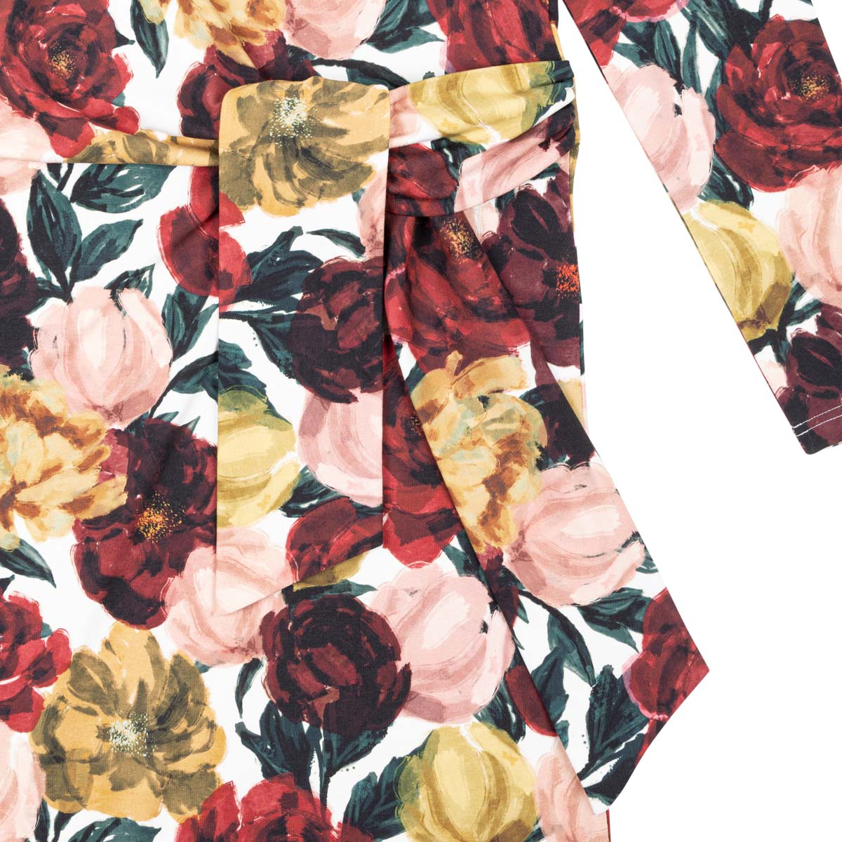 Katarina dress, Bloomy, dark red