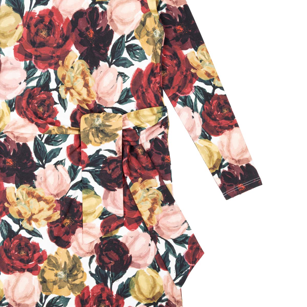 Katarina dress, Bloomy, dark red