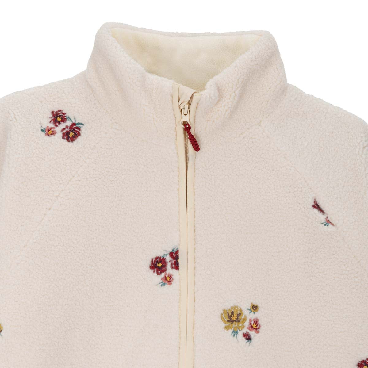 Miisa teddy jacket, Nocturne, natural white