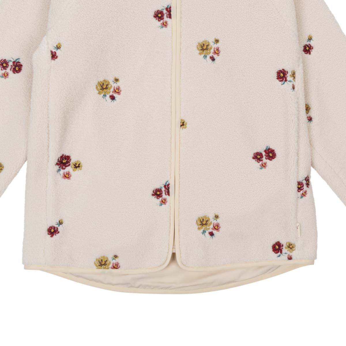 Miisa teddy jacket, Nocturne, natural white