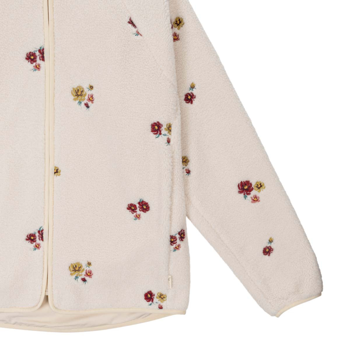 Miisa teddy jacket, Nocturne, natural white