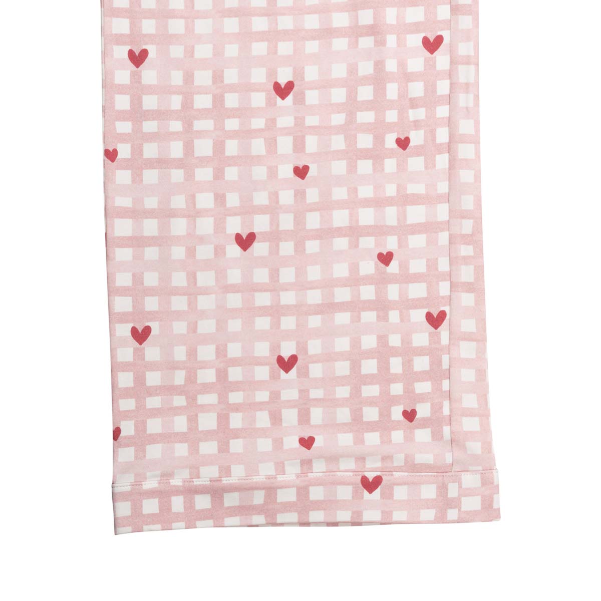 Aava pyjama, Heart checks, pink